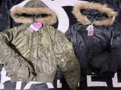 値下げ！ 新品未使用タグ付き　女児　ジャンパー ジャンバー 上着 防寒着