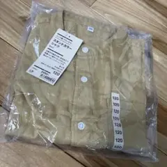 無印良品　スタンドカラーシャツ　120㎝　新品