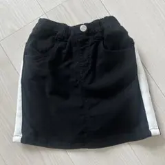 MPS 女の子　黒　スカート 120cm