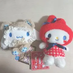 シナモロール＆マイメロディ ぬいぐるみセット