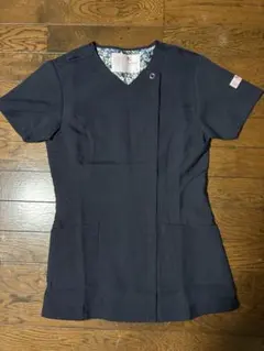 ワコール スクラブ S ダークネイビー 医療 介護 ナース服 美品のサムネイル