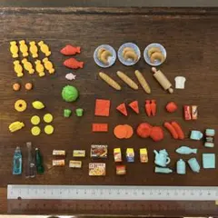 リカちゃん ミニチュア 小物 まとめ売り 年代物 昭和レトロ