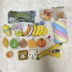 スクイーズまとめ売り ミニオンリラックマスイーツ