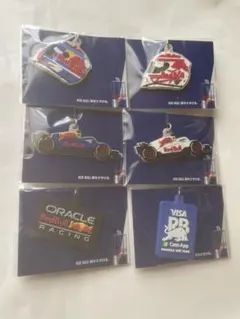 レッドブル キーホルダー 6個セット