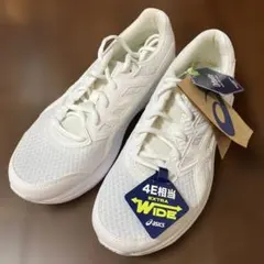 アシックス ランニングシューズ JOLT3 白 サイズ26 4E