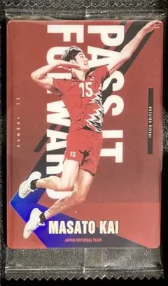 甲斐優斗 ノーマルカード 男子バレーボール日本代表 ツインウエハース