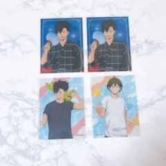 ハイキュー クリアカード クリカ 黒尾鉄朗 山口忠