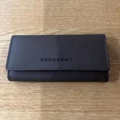 バーバリー キーケース　ダークブラウン