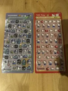 正規品　ボンボンドロップシール　mini はぴだんぶい　ハローキティ