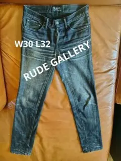RUDE GALLERY デニムパンツ ブラックのサムネイル