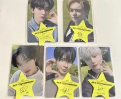 TXT MOAZONE モアゾーン FC 特典トレ カ コンプ 全員 セット