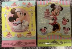 ミニーのスイーツ メモ用紙 2セット