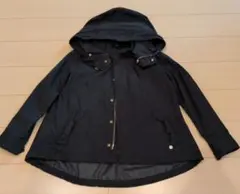 PICCIN ブラックフード付きジャケット