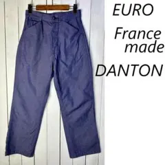 ヨーロッパ古着 DANTON フランス製 ライトオンス ワークデニムパンツ 36のサムネイル