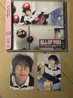 RIIZE all of you ソロジャケ CD トレカ アントン セット