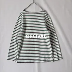 【春物】ORCIVAL オーシバル ボーダーカットソー バスクシャツ 5
