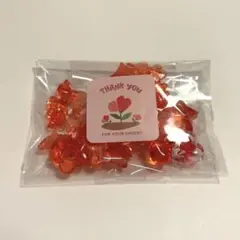 赤 ビーズ まとめ売り