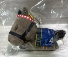 タイトーくじ　HORSE HEROES トウカイテイオー マスコットバッジ