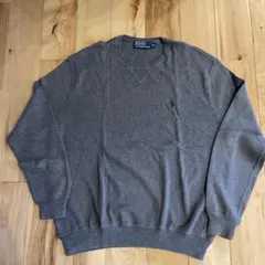 ラルフローレン Ralph Lauren ニット グレー M メンズ セーター