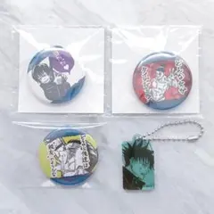 呪術廻戦 原作絵ミニ缶バッジ3点セット おまけ付き