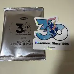 韓国 ポケモン 30周年記念 ランダム ステッカー 未開封 - メルカリ