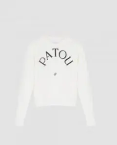 PATOU パトゥ ウールブレンド ジャンパー ホワイトニットのサムネイル