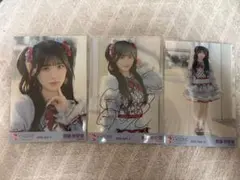 齋藤樹愛羅 直筆 チュウ =LOVE 劇薬中毒 歌唱衣装 生写真 イコラブ