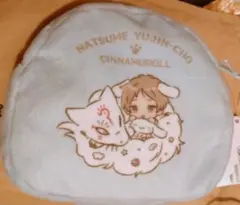 夏目友人帳×サンリオキャラクターズ ふわふわポーチ シナモロール