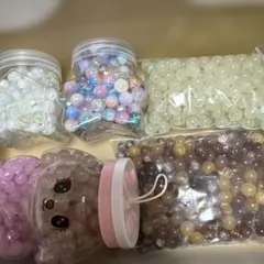多色プラスチックビーズセット