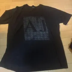 ARMANI JEANS AJ ロゴ Tシャツ ブラック L y2kのサムネイル