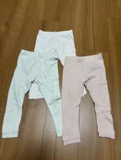 プチバトー　ベビー レギンス セット