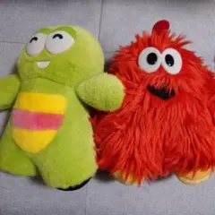 Sekiguchiセキグチ ポンキッキーズ ガチャピン ムック ぬいぐるみ
