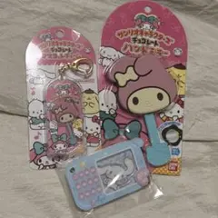 サンリオキャラクターズ チョコ マスコットチャーム ミラー マイメロ シナモン