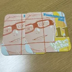 ハイキュー アートコースター 月島蛍