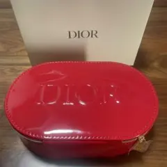 DIOR ポーチ　赤