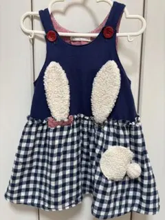 baby cheer うさぎ　ワンピース　　90