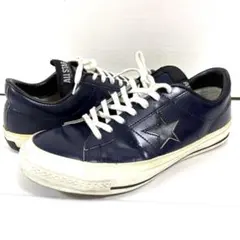 ネイビー紺　ヴィンテージコンバースconverseonestarワンスター