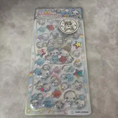 【匿名配送】光る ジュエルプチドロップシール ぷくぷくあわわちゃん