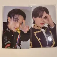 ATEEZ EP:FIN ウヨン　トレカ　2枚セット ATEEZ THE WORLD EP.FIN ウヨン トレカセット - メルカリ