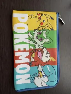 読売KODOMO新聞 購読特典 ポケモン オリジナルポーチ 非売品のサムネイル