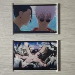 呪術廻戦　アクリルブロック　五条悟　夏油傑　2個セット　まとめ売り