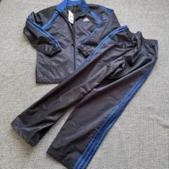 新品 未使用 アディダス ウインドブレーカー 上下セット ジュニア