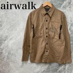 Airwalk メンズ XL ベージュ 長袖 ワークシャツ ストリート 古着のサムネイル