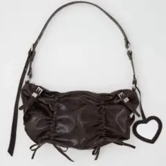 SLY ショルダーバッグ GATHER STRING バッグ ブラウンのサムネイル