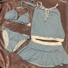 Arnold Palmerストライプ セパレート水着