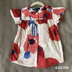 【美品】baby GAP ワンピース 花柄 110cm