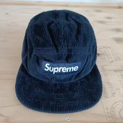 Supreme Corduroy Camp Cap NAVY 24AW 美品