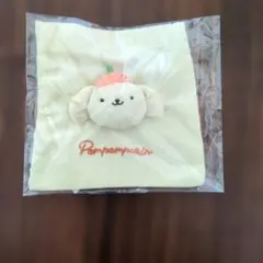 ポムポムプリン　マスコット付き巾着