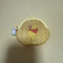 新品　ディズニーストア　シークレット　がま口ポーチ　プーさん