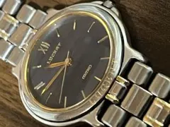 【タイムセール】SEIKO LUCENT 腕時計 電池交換済ブルー文字盤セイコーのサムネイル